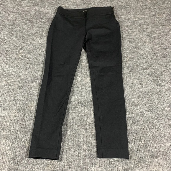 Ann Taylor Pants - Ann Taylor Dress Pants Womens 4 Black Skinny Stretch Career Office‎ 30x27 Mid